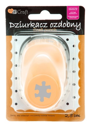 Дырокол фигурный 2,5 см DPCraft "Пазл" (№28)