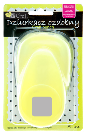 Дырокол фигурный 5 см DPCraft "Квадрат со скруглёнными углами" (№324)