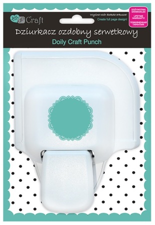 Дырокол круговой DPCraft "Кружевная салфетка"