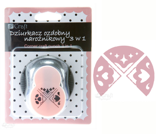 Дырокол DPCraft для УГЛА 3в1 "Кружева"