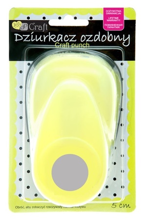 Дырокол фигурный 5 см DPCraft "Круг" (№295)
