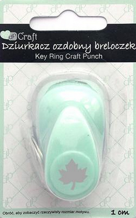 Дырокол 1 см DPCraft "Кленовый лист"