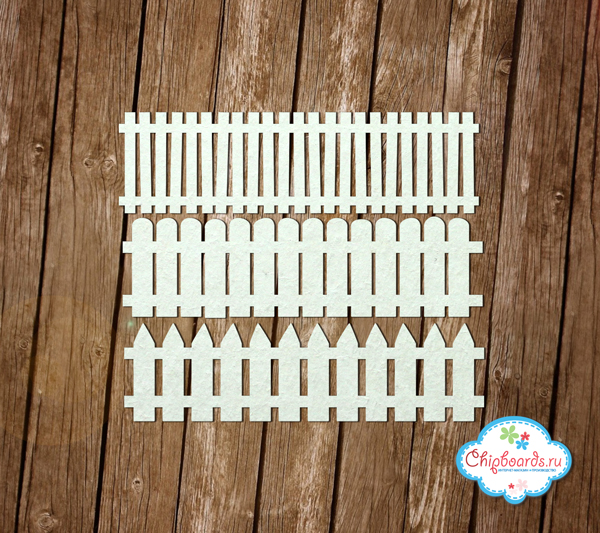 Чипборд Chipboards "Заборы из деревни"