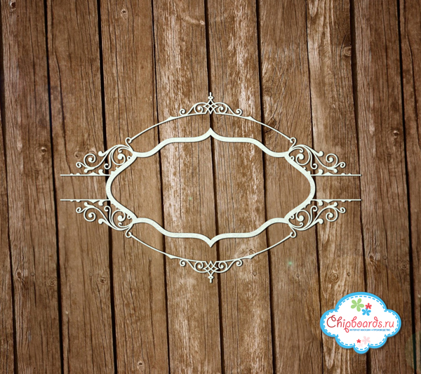 Чипборд Chipboards "Рамка 100 X 45 мм"