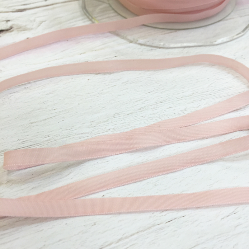 Резинка для блокнотов 6 мм, цвет нежный розовый