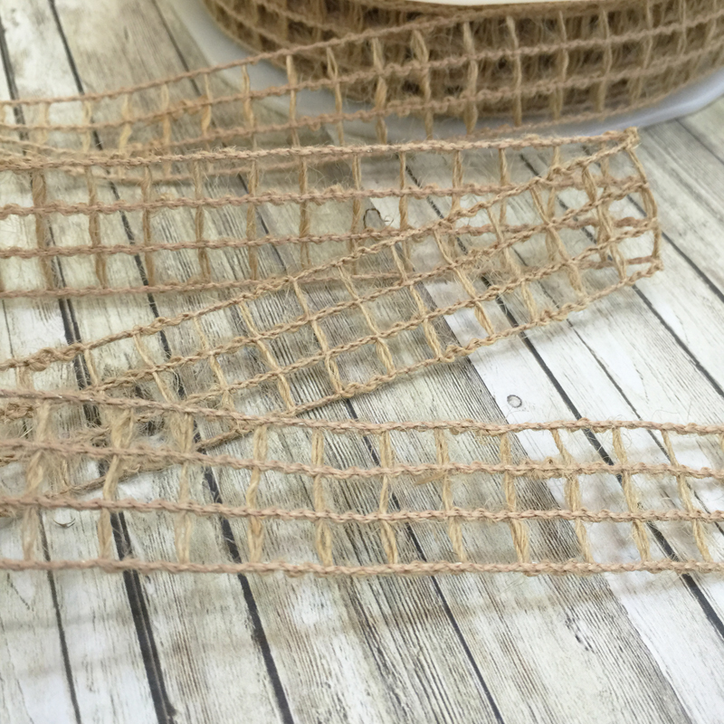 Лента-сетка джутовая 25 мм
