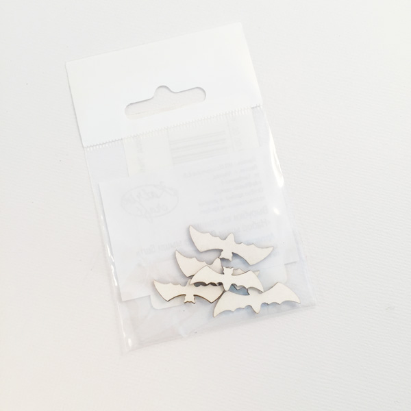 Чипборд "Набор мини Летучие мыши 5шт"