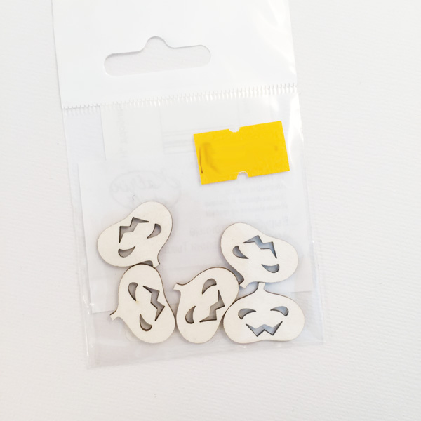 Чипборд "Набор мини Тыква 5шт"