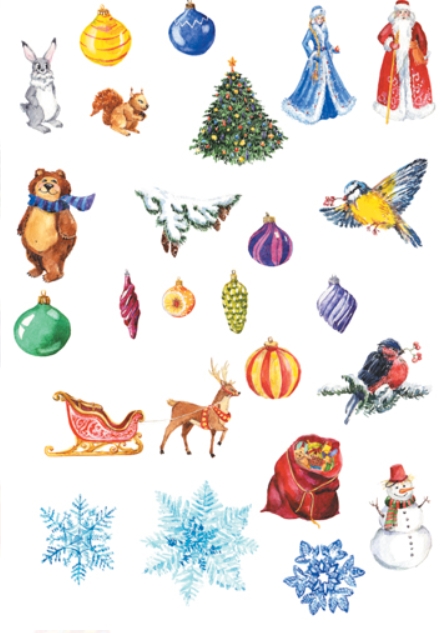 Набор вырубки Polkadot "С Новым Годом!"