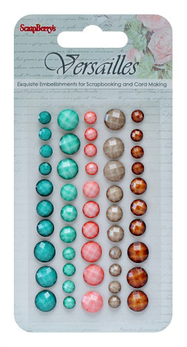 Набор граненых страз Scrapberrys, Версаль