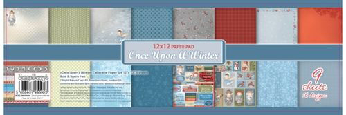 Набор бумаги 30,5х30,5 см Scrapberrys "Однажды Зимой"