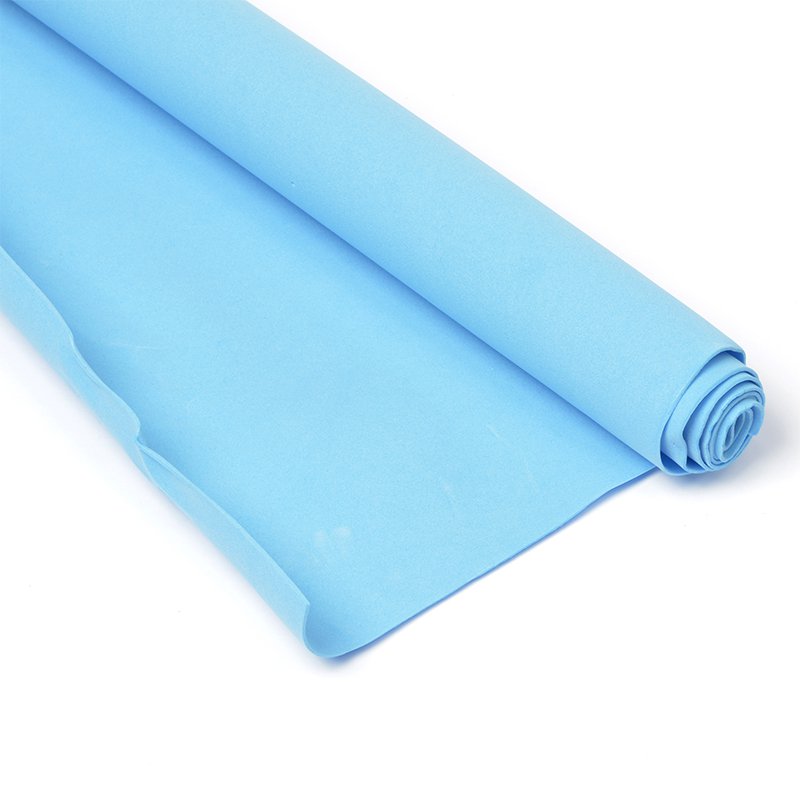 Фоамиран 1 мм в рулоне 60 х 70 см, цвет синий