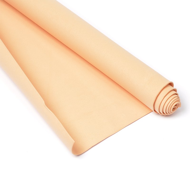 Фоамиран 1 мм в рулоне 60 х 70 см, цвет персиковый