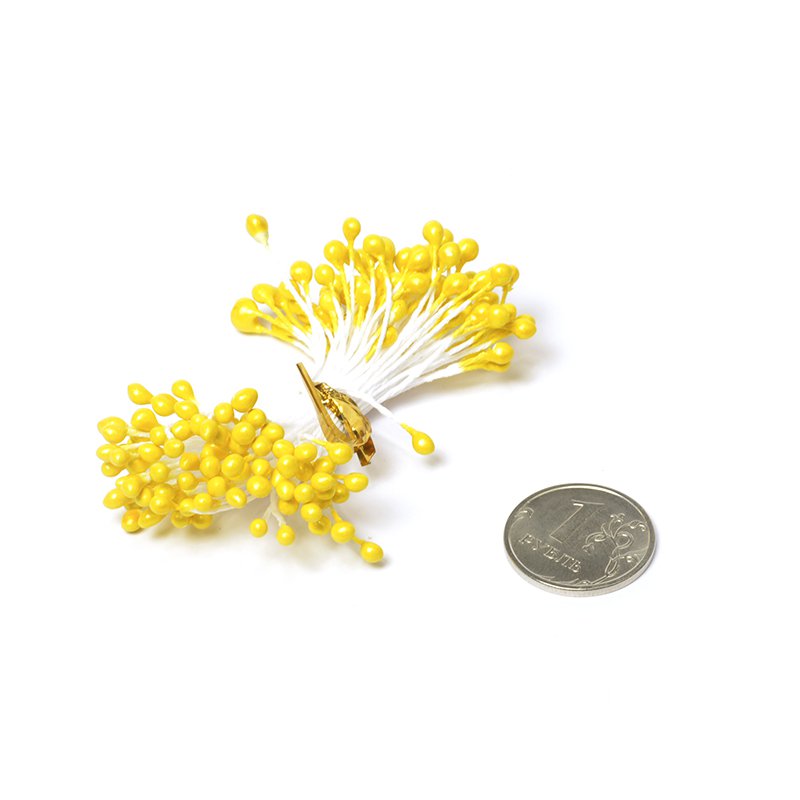 Тычинки Magic, цвет жёлтый 84 шт