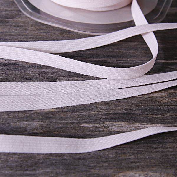 Резинка для блокнотов 7 мм, цвет нежный розовый