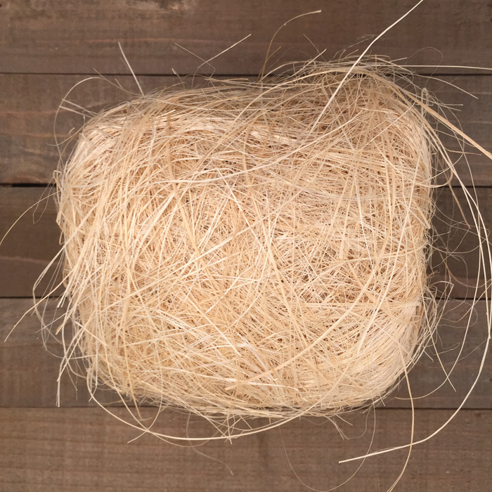 Сизаль 50 грамм, цвет натуральный