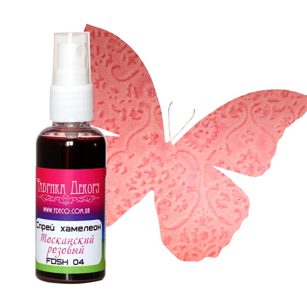 Спрей-ХАМЕЛЕОН Фабрика Декору, Цвет Тосканский розовый