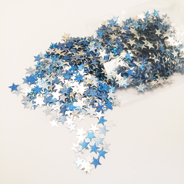 Конфетти фольгированное "Звёздочки"