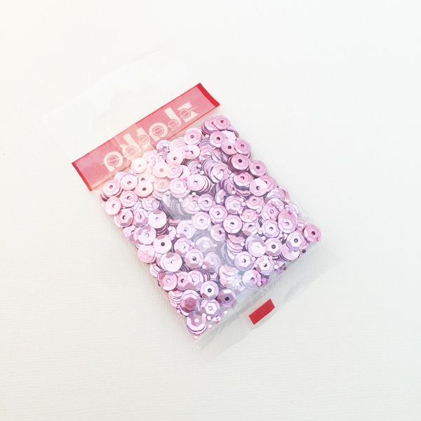 Пайетки Zlatka "Сиреневый" (№16)