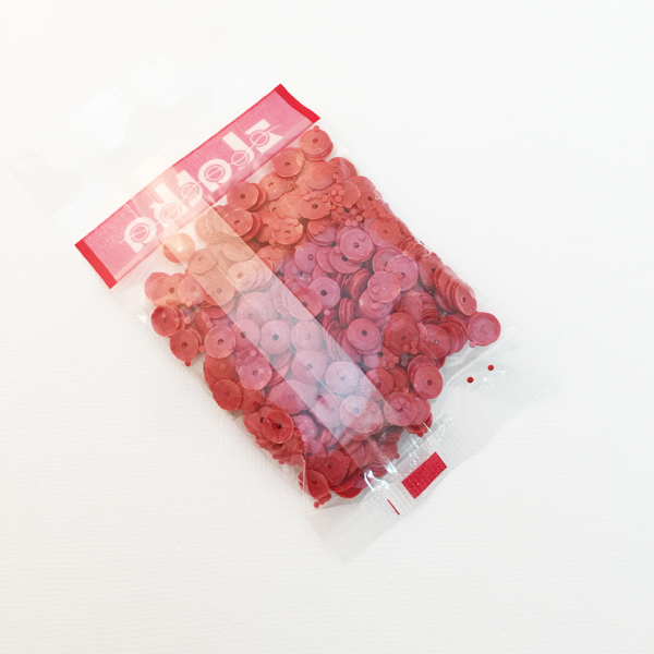 Пайетки Zlatka "Красный" (№80)