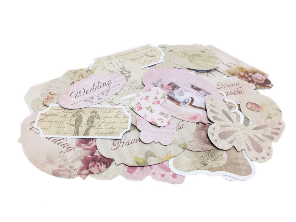 Набор картонной вырубки ScrapМир "Наша Свадьба"