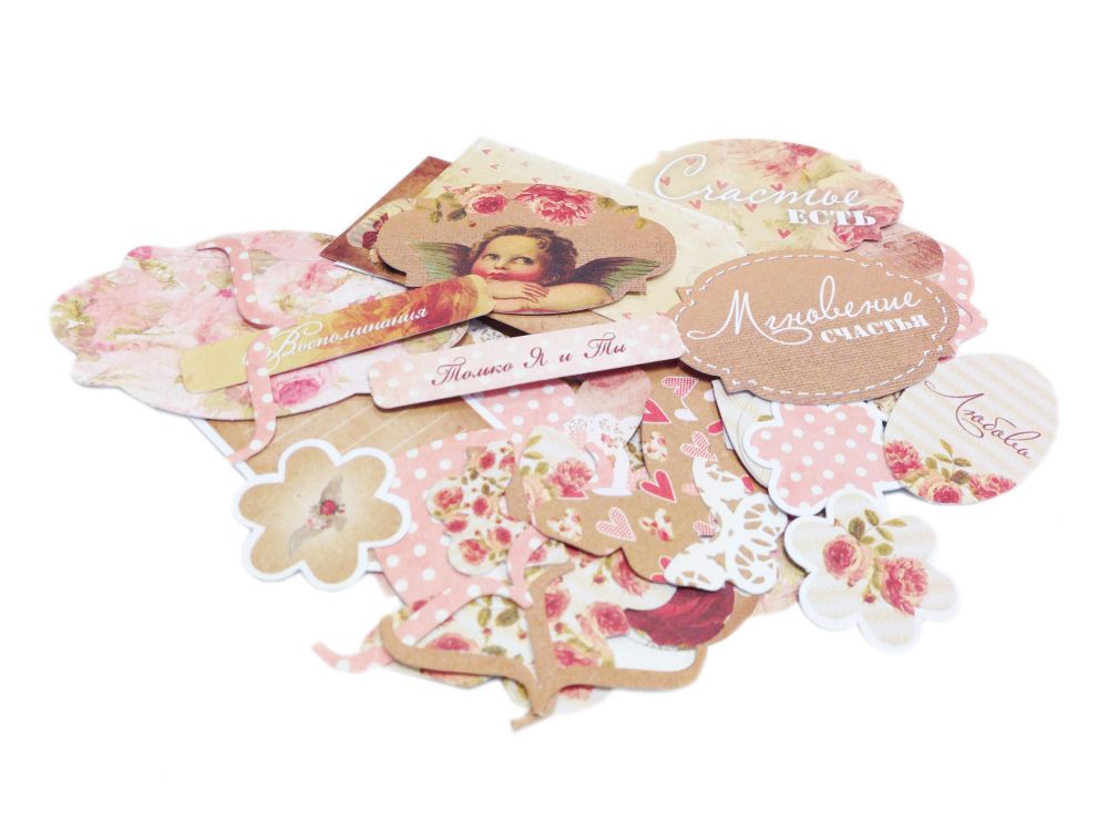 Набор картонной вырубки ScrapМир "Любовь"