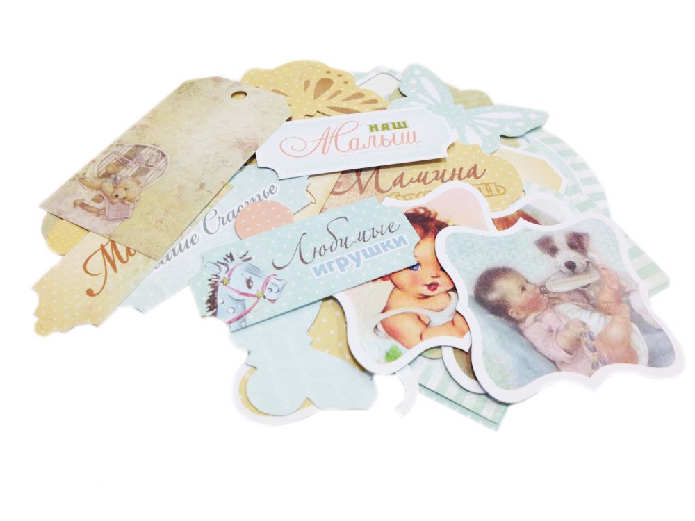 Набор картонной вырубки ScrapМир "Корица"