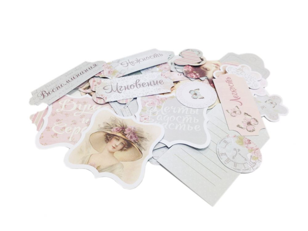 Набор картонной вырубки ScrapМир "Леди шебби"