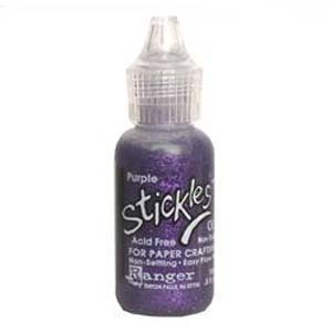 Клеющиеся блёстки Ranger Stickles Glitter. Цвет фиолетовый