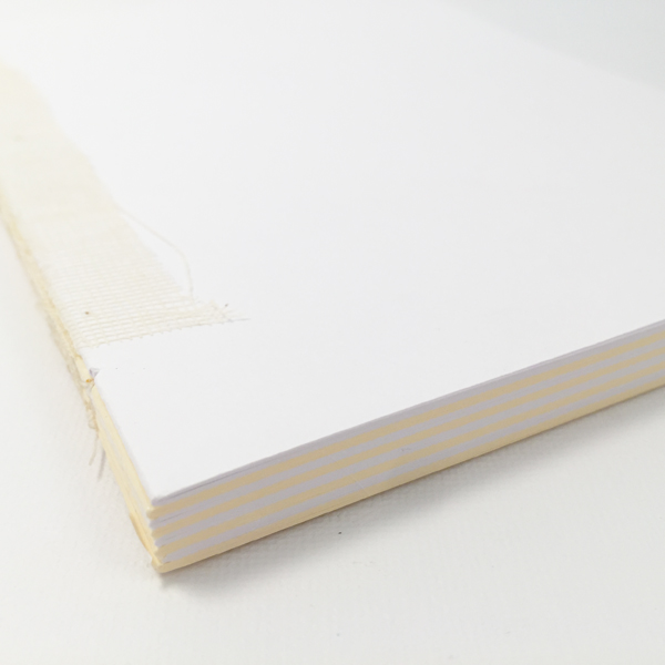 Блок внутренний для блокнота А5, 80 г/м2, цвет белый-кремовый