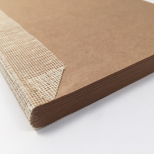 Блок внутренний для блокнота А5, 80 г/м2, цвет крафт