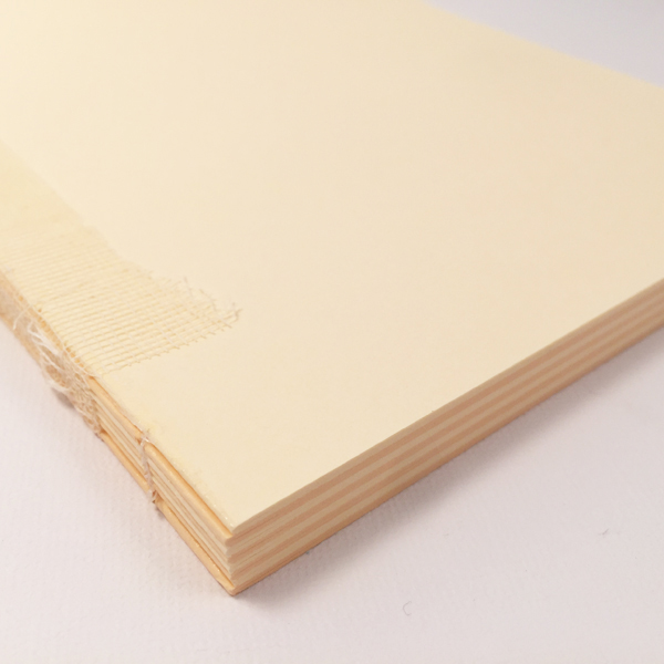 Блок внутренний для блокнота А5, 80 г/м2, цвет кремовый-бежевый