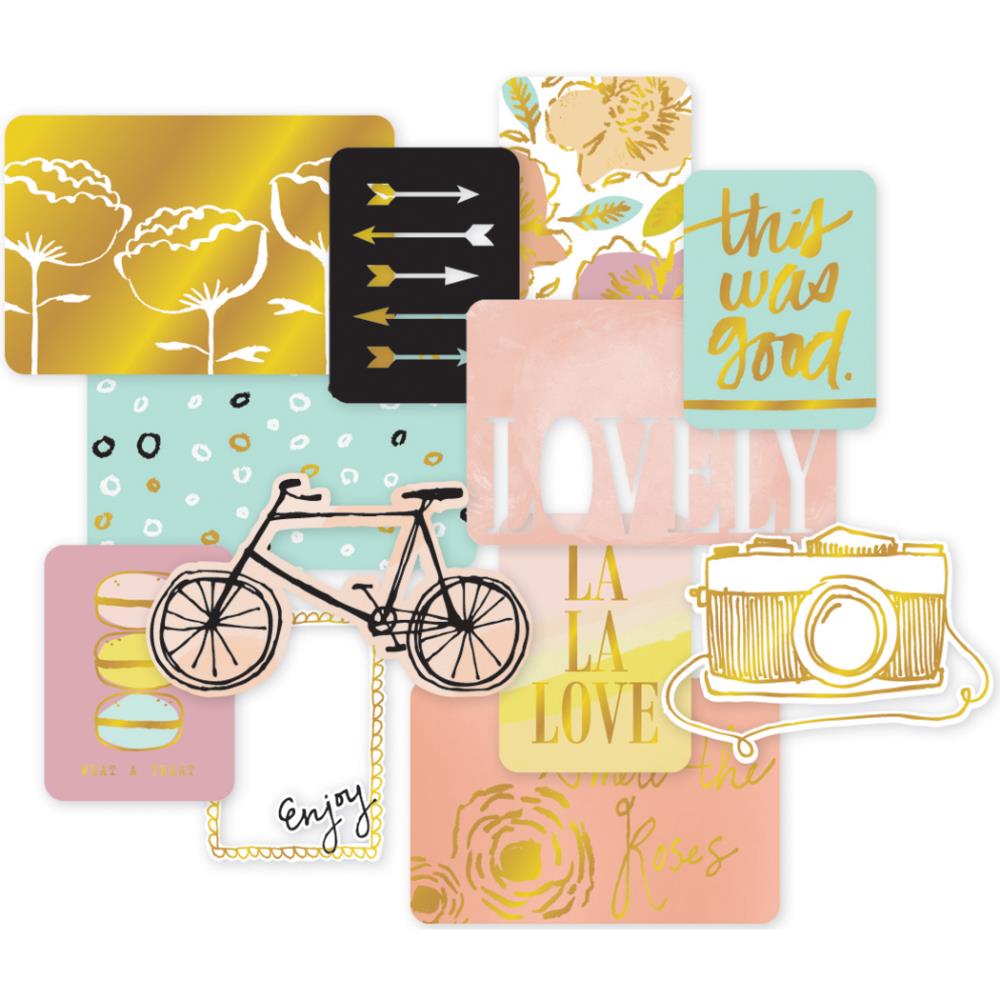 Набор фольгированных карточек Project Life "Sweet Edition"