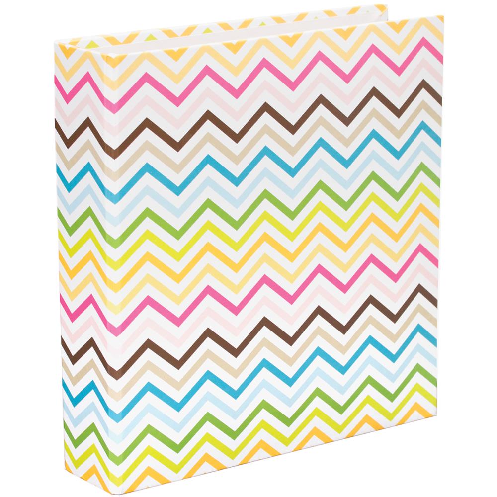 Альбом American Crafts "Project Life" 15 х 20 см "Мультишеврон"