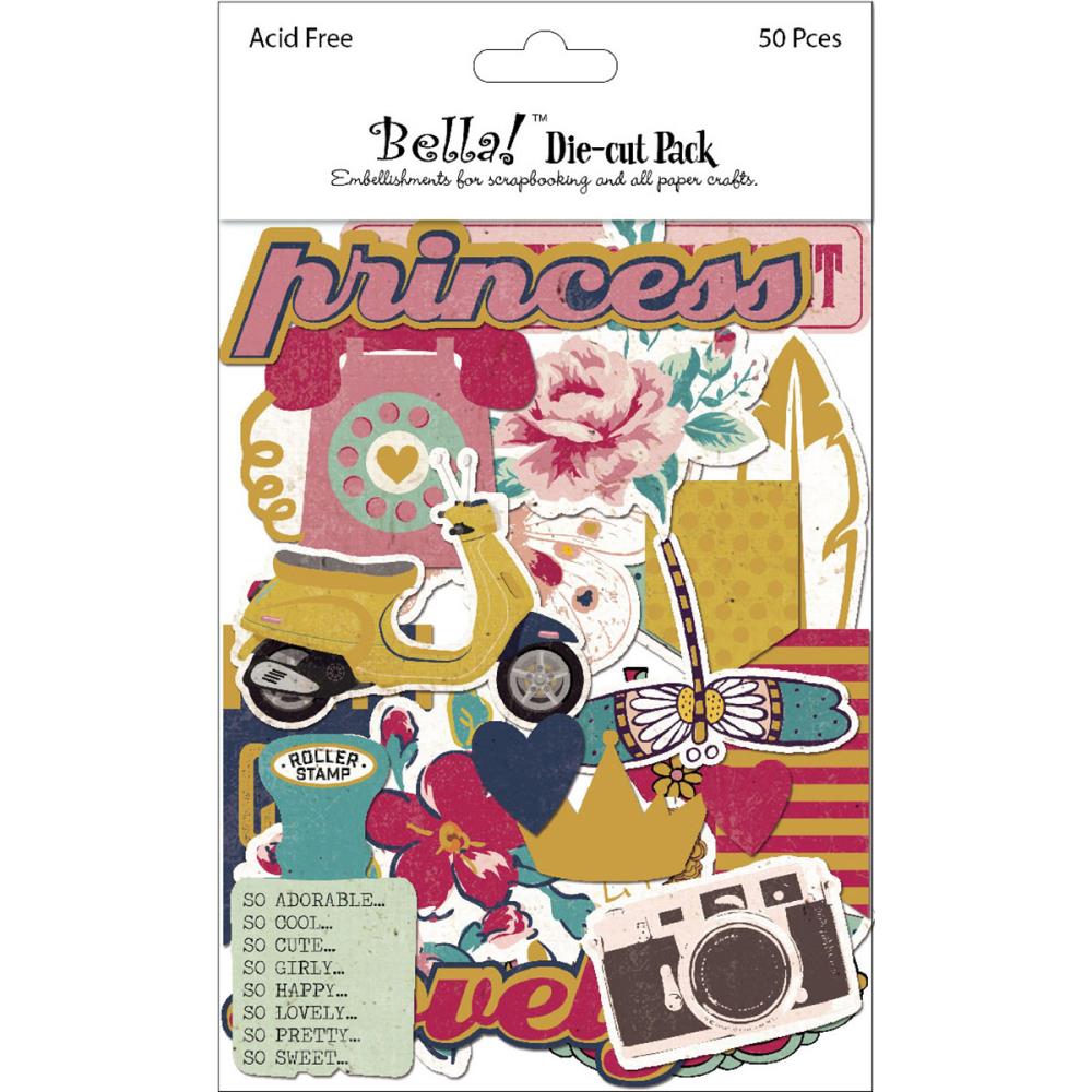 Набор картонной вырубки Ruby Rock-It (Bella! ) "Girl"