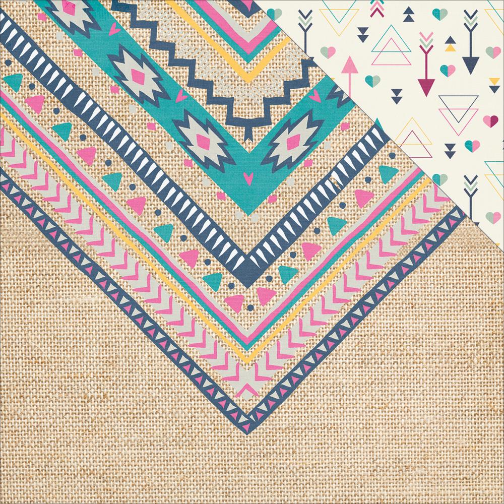 Двусторонняя бумага Simple Stories "So Fancy Trendy (SS137)