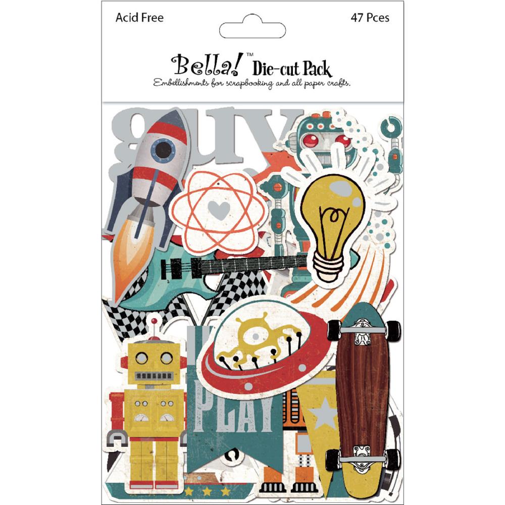 Набор картонной вырубки Ruby Rock-It (Bella! ) "Boy "