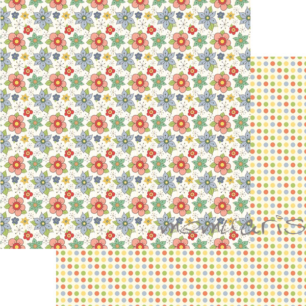 Бумага Scrapberrys "С Днем Рождения!",Детский Смех (SB258)