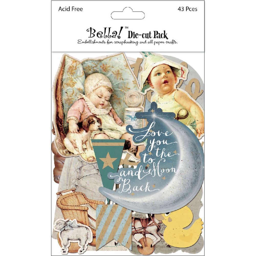 Набор картонной вырубки Ruby Rock-It (Bella! ) "Baby Boy "