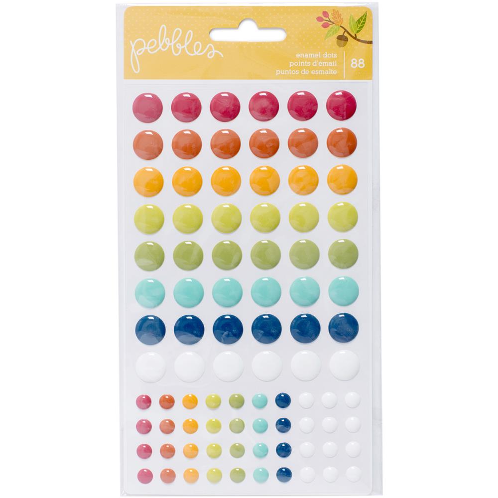 Набор дотс (эмальных точек) Pebbles "Harvest"