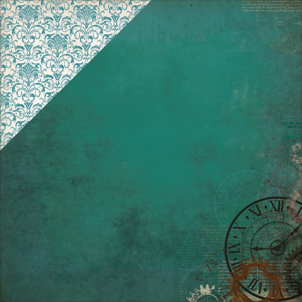 Двусторонняя бумага Kaisercraft "Time Machine" Gears(Kaiser453)