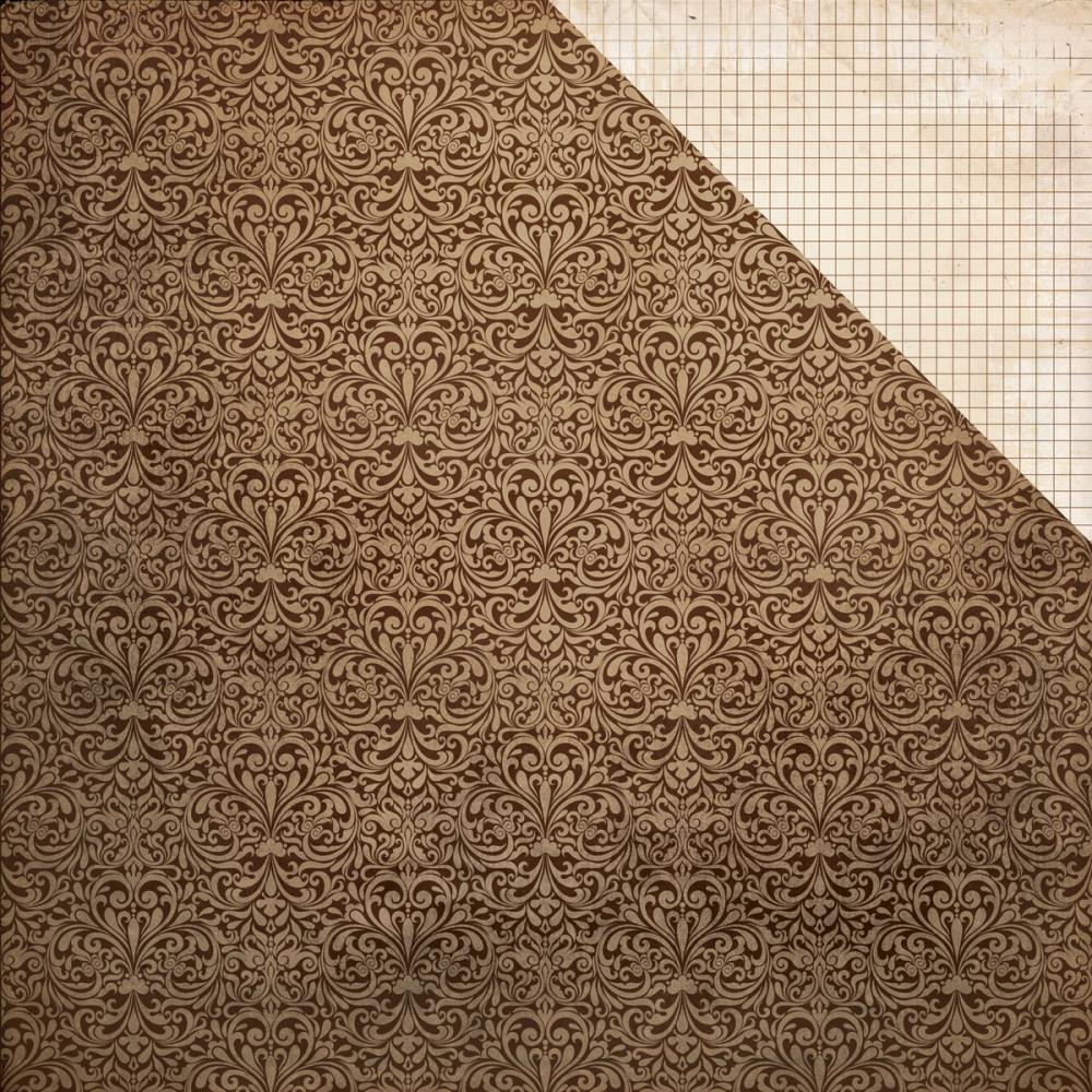 Двусторонняя бумага Kaisercraft "Time Machine" Ironclad (Kaiser456)