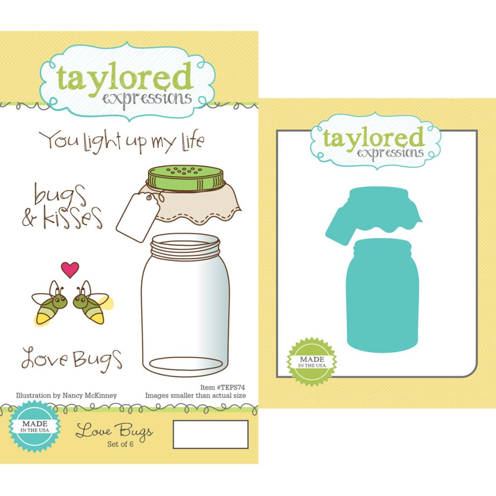 Набор ножи+штампы Taylored Expressions "Love Bugs"