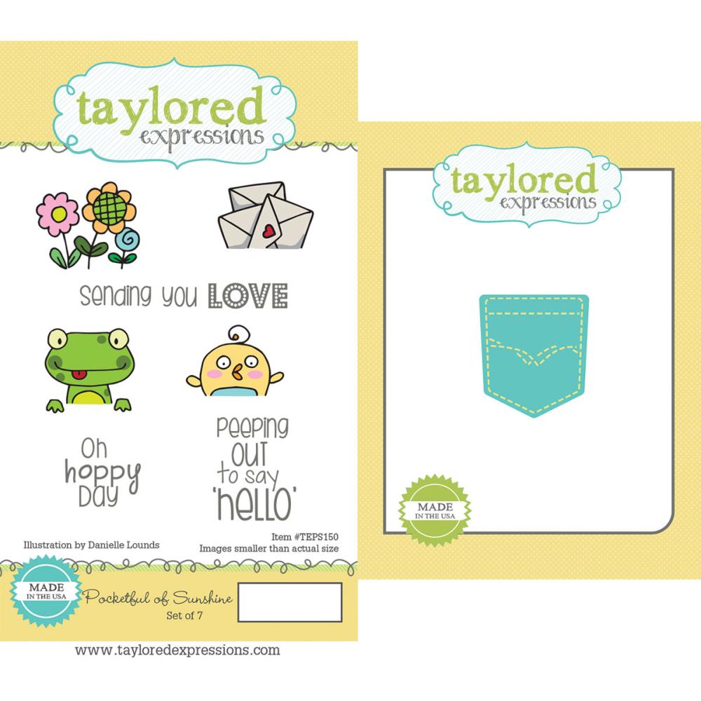 Набор ножи+штампы Taylored Expressions "Pocketful Of Sunshine"