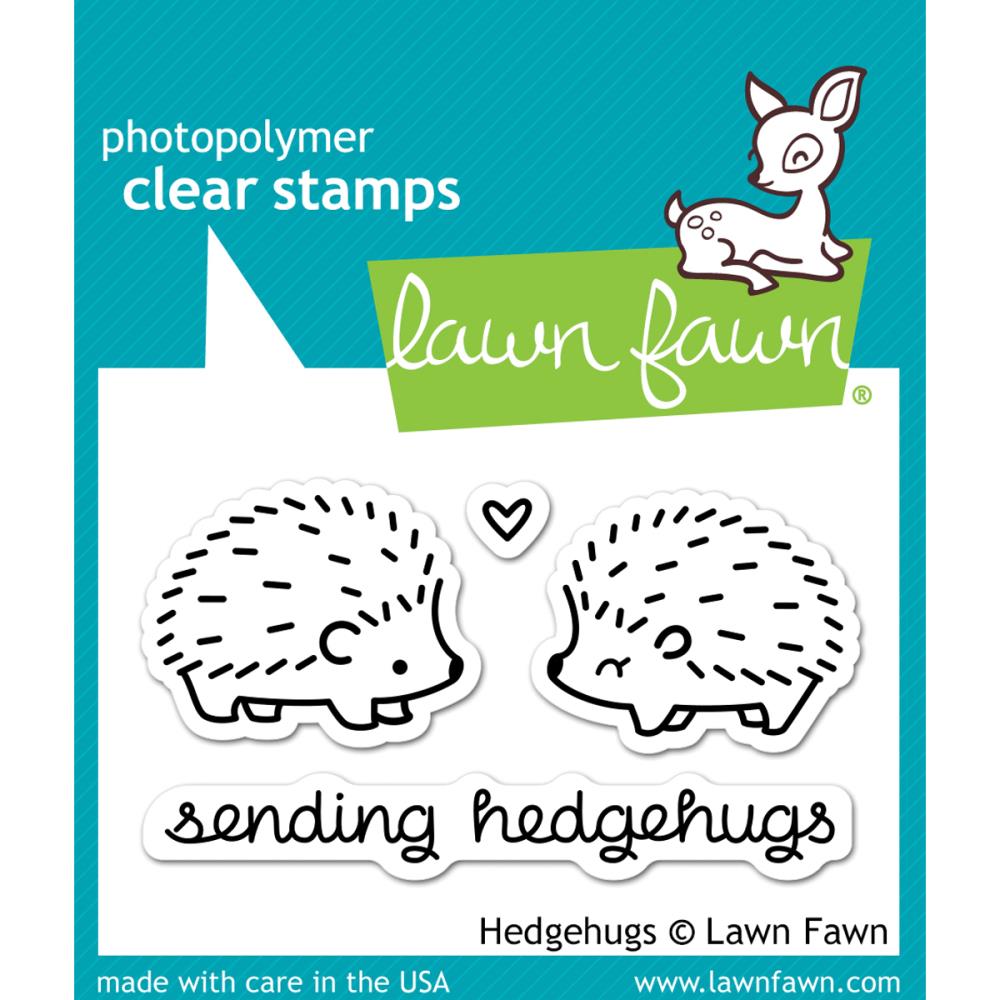 Набор штампов Lawn Fawn "Hedgehugs"