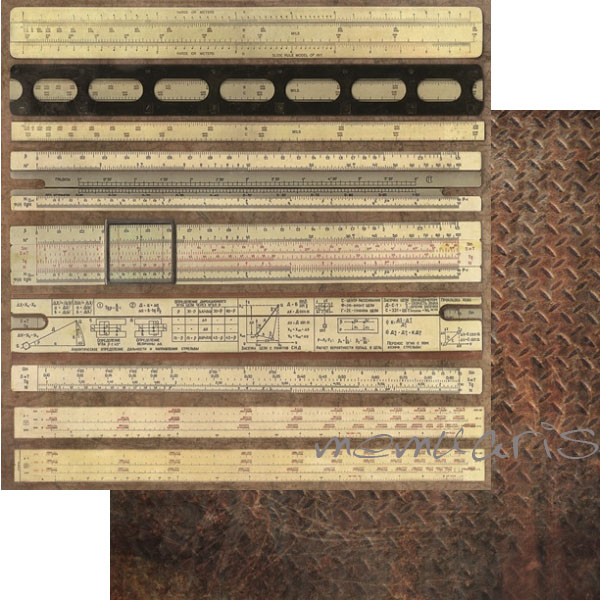 Бумага Scrapberrys "Точка Невозврата" Хроника Вычислений (SB275)