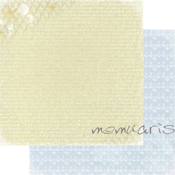 Бумага Scrapberrys "У Кромки Прибоя" (SB251-1)