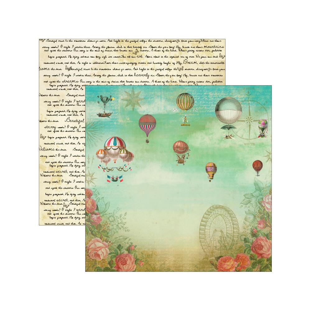 Двусторонняя бумага Marion Smith "Gypsy" Carpe diem (MSD21)