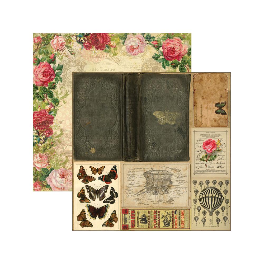 Двусторонняя бумага Marion Smith "Gypsy" Shangri La (MSD22)