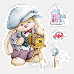 Набор штампов Scrapberrys, Коллекция "Фотограф"